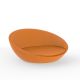 Daybed rond orange ULM Vondom, coussins coordonnés