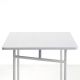 Table coloris gris clair DIAGONAL Woud