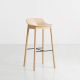 Chaise de bar MONO Woud, chêne naturel, assise 75 cm 