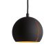 Suspension ronde GAP Woud, coloris noir