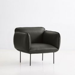 Fauteuil cuir NAKKI Woud