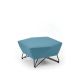 Pouf 3ANGLE Prostoria, tissu azur 20 Era