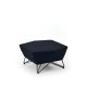 Pouf 3ANGLE Prostoria, tissu noir 14 Era