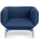 Fauteuil design en tissu SEGMENT Prostoria