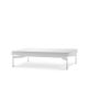 Table basse rectangulaire SEGMENT Prostoria, coloris blanc