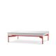 Table basse rectangulaire SEGMENT Prostoria, coloris rouge