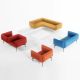 Collection canapés, causeuse 2 places,  fauteuil et table basse SEGMENT Prostoria