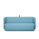 Canapé 3 places convertible REVOLVE Prostoria, tissu bleu azur 20 