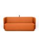 Canapé 3 places convertible REVOLVE Prostoria, tissu orange 05