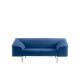 Canapé 2 places SEAM Prostoria, tissu Steelcut Trio lapis lazuli, structure verte