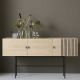 Enfilade ARRAY Woud, finition chêne blanchi