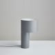 Lampe de table design TANGENT Woud, coloris gris clair