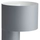 Détail de la lampe de table TANGENT Woud, coloris gris clair