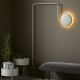 Applique murale LEDS MERCURY Woud gris clair