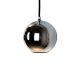 Suspension ronde BOULE Innermost, diffuseur chrome