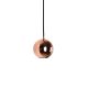 Suspension ronde BOULE Innermost, diffuseur cuivre