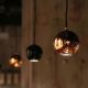 Suspensions BOULE Innermost, cuivre et noir brillant