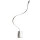 Applique LED COBRA Innermost blanche, vue avec platine