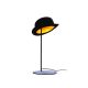 Lampe de table JEEVES Innermost, abat-jour chapeau melon