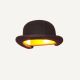 Applique murale JEEVES Innermost, abat-jour chapeau melon