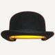 Applique murale JEEVES Innermost, abat-jour chapeau melon