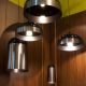 Suspensions GLAZE Innermost tailles variées, finition noir et charbon