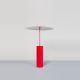 Lampe de table rouge PARASOL Innermost