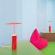 Lampe de table rouge PARASOL Innermost en lampe de lecture