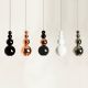 Suspensions BUBBLE Innermost, noir brillant, cuivre, noir/cuivre, blanc brillant et chrome