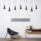 Alignement de suspensions noires BUBBLE Innermost