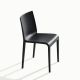 Chaise noire NASSAU 533 Metalmobil