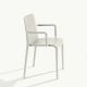 Fauteuil blanc NASSAU 534 Metalmobil