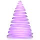Sapin design lumineux CHRISMY hauteur 2m Vondom, lumière LED RVB