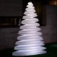 Sapin design lumineux CHRISMY hauteur 2m Vondom, lumière LED blanche