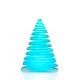 Sapin design lumineux  sans fil CHRISMY hauteur 1,5m Vondom, lumière LED RVB