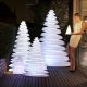 Lampes sapin LED CHRISMY Vondom pour l'éclairage extérieur de la terrasse