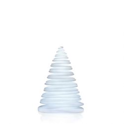 Sapin design lumineux CHRISMY hauteur 1m Vondom, lumière LED blanche