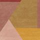 Détail motif du tapis HEXA Toulemonde Bochart, coloris poudre