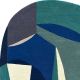 Détail matière et couleur du tapis POLIA SHAPE Toulemonde Bochart, coloris hiver