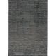 Tapis laine et bambou STONE coloris noir Toulemonde Bochart