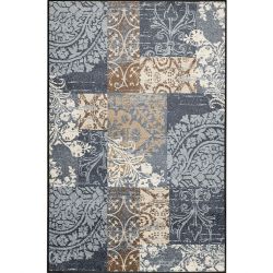 Tapis lavable 115 x 175 cm ARMONIA GREY Wash and Dry