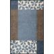 Tapis lavable FLORITA GREY Wash and Dry 75 x 120 cm