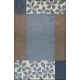 Tapis lavable FLORITA GREY Wash and Dry 115 x 175 cm