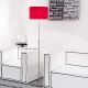 Lampadaire BONN 40 x 25 It's About Romi, abat-jour rouge