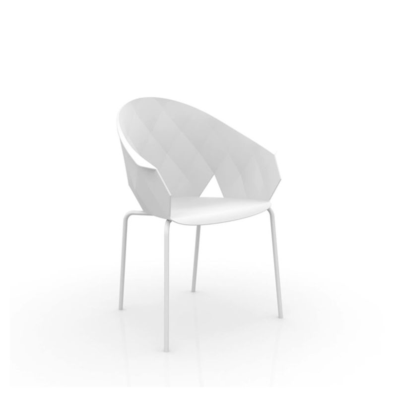 Fauteuil extérieur blanc VASES  Vondom