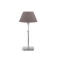 Lampe de table BONN abat-jour conique gris fumé It's About Romi