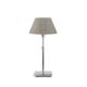 Lampe de table BONN abat-jour conique lin foncé It's About Romi