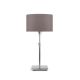 Lampe de table BONN abat-jour 32 x 20 gris fumé It's About Romi