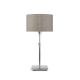 Lampe de table BONN abat-jour 32 x 20 lin foncé It's About Romi