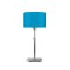Lampe de table BONN abat-jour 32 x 20 turquoise It's About Romi